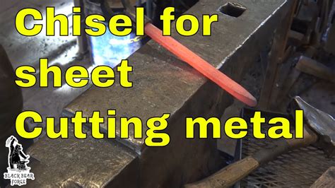 how to cut metal sheeting|cutting sheet metal with chisel.